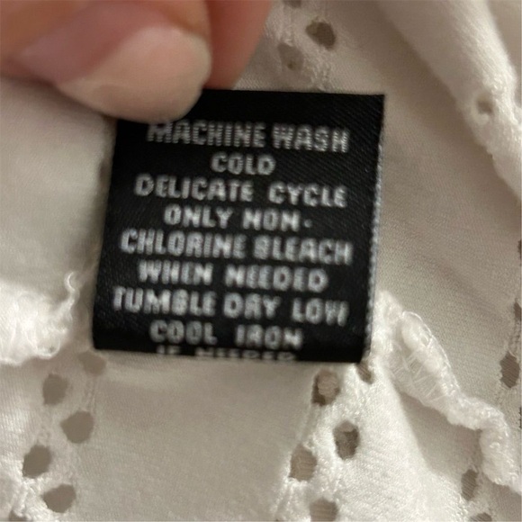 Premise Women's Ivory Open Knit Cardigan Sweater Size M Lightweight - Picture 7 of 9